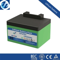 Lithium golf trolley battery 12V22AH